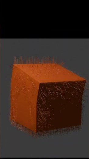 Dancing cube#cube #blender#simulation #shorts #ytshorts