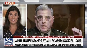 16K views · 1.1K reactions | A General should have the back of their president, not Communist China. America deserves answers from General Milley. | Nikki Haley | Facebook