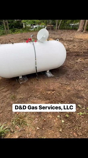 AG Propane tank installed and a new gas line ran for a whole home generator. #danddgasservices #gasinstaller #generator #PropaneTank #Generac | D&D Gas Services, LLC