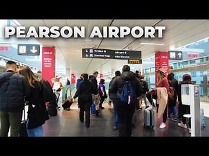 Toronto Pearson Airport Terminal Link Train Ride from Terminal 1 to Terminal 3