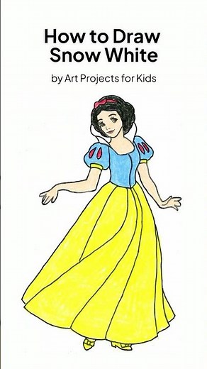 How to Draw Snow White