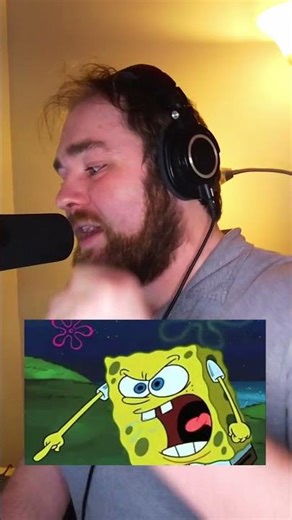 trying to sound like SpongeBob while singing "The Sound Of Silence" for absolutely no reason
