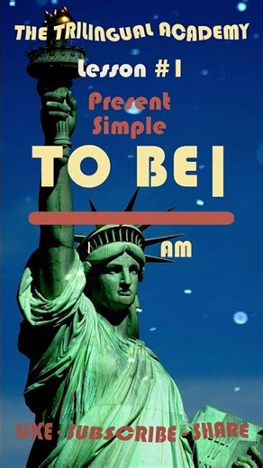 TO BE = ÊTRE = Ser/Estar | English Lesson #1 🇺🇸 | Adults & Teens 🇺🇸🇬🇧
