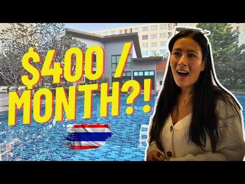 Chiang Mai Condo Tour 🇹🇭 | What $400/Month Really Gets You