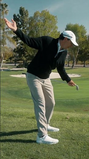 Stop standing in the downswing