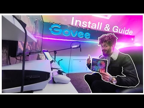 Make Your Room Look Amazing With Govee RGBIC Strip Lights - Installation | 2021