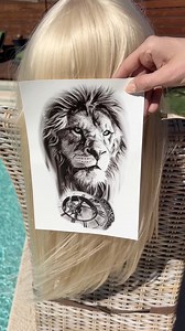 1.4M views · 43K reactions | Tattoo on hair looks amazing Easy and fun tamporary tattoo on hair great to add a bit more to you party outfit This original video was produced by Network media LLC Productions and Juliette Electrique | Creative Crafting | Facebook