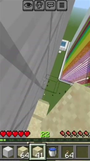 minecraft 50 block sand clutch