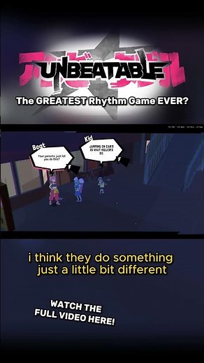 I met this weird gang of killers? #gaming #gameclips #rhythmgame #indiegame #anime