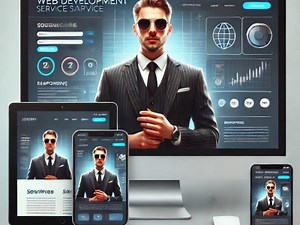 Design a responsive and modern website using HTML, CSS, and Bootstrap