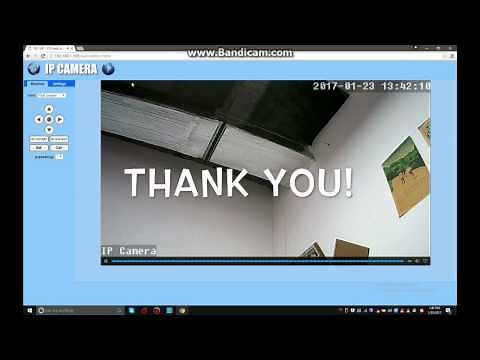 View TENVIS Wireless Camera on Computer