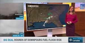 6.5K views · 171 reactions | Severe storms are firing up across the South, bringing threats of damaging winds, hail, flooding, and tornadoes. Here’s the timing for this wet and stormy setup: | The Weather Channel | Facebook
