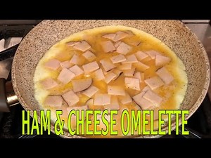 HOW TO COOK HAM AND CHEESE OMELETTE | LOCKDOWN OMELETTE RECIPE