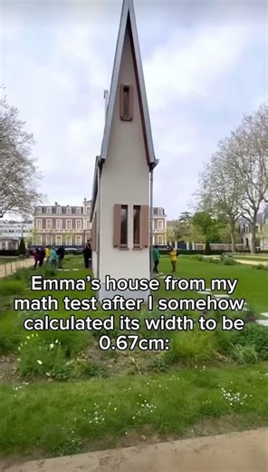 Emmas house from my math test😭