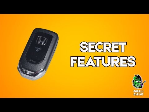Honda key fob tricks and hidden features the dealers don't tell you