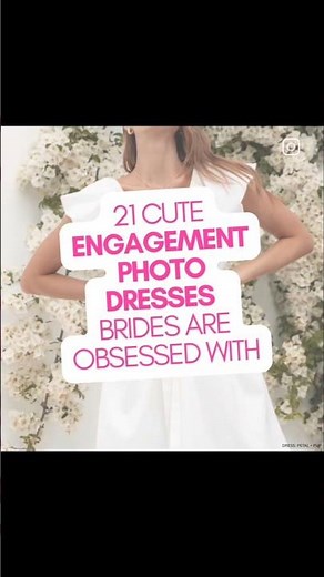 Dresses for Engagement Photos That Always Look Good on Camera