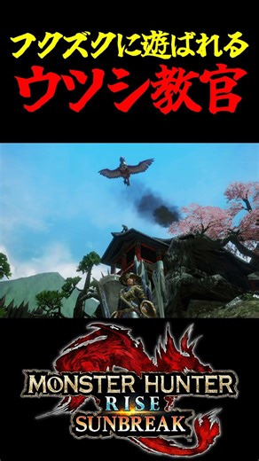 [MHRise:SB/Monster Hunter Rise] Instructor Utsushi is played with by Fukuzuku #MonsterHunBreak #M...