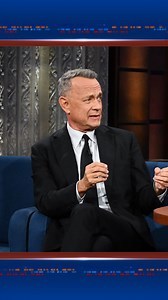 2M views · 11K reactions | Tom Hanks holds nickname privilege with Stephen! #Colbert #TomHanks | The Late Show with Stephen Colbert | Facebook