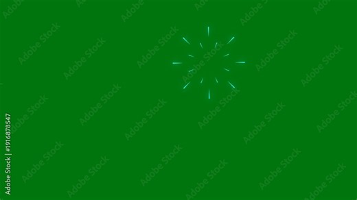Firework circle burst effect, shiny glowing lines blast, bursting circle, firework effects, Pop up line animation, circles fireworks explosion, line shape blast on black screen background. 4K