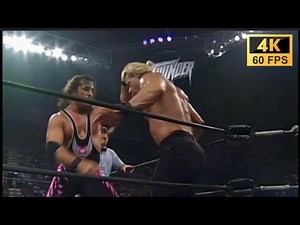 WATCH IN 4K 60FPS: Bret Hart vs. Lex Luger | WCW Thunder 1998