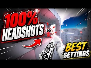 The BEST Settings in Rivals for GUNS
