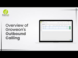 How to Use Outbound Calling in Groweon CRM | #crm #outboundcalling #leadmanagement #crmsoftware