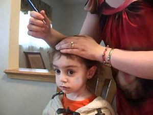 face painting tutorial: Blue's Clues