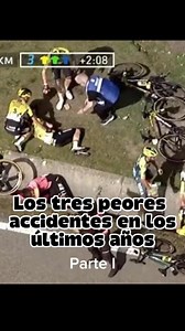 Estos son 3 de los peores accidentes que han ocurrido en el ciclismo en los últimos años. #ciclismo #cycling | Ciclismo EnGrande