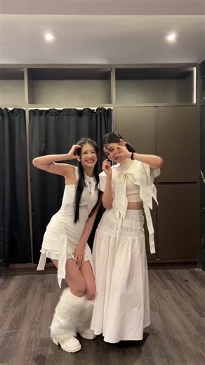 蔡恩雨的女版双人表演