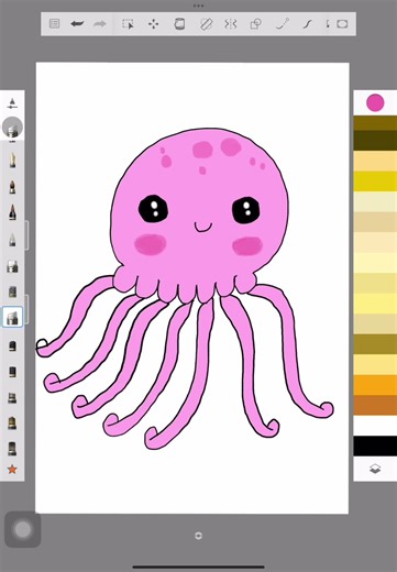 Octopus 🐙 #shorts #drawing #easydrawing #howtodraw #art