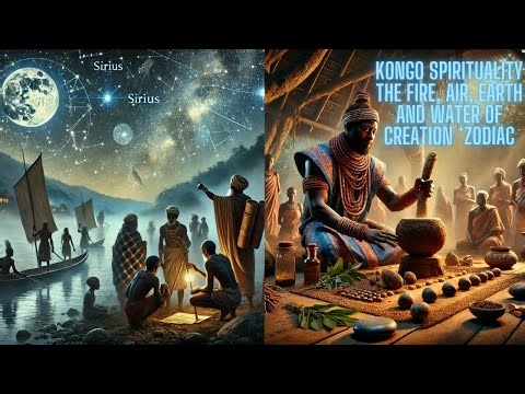 🔥 KONGO SPIRITUALITY & ZODIAC: THE FIRE, AIR, EARTH, AND WATER OF CREATION 🌬️🌍🌊