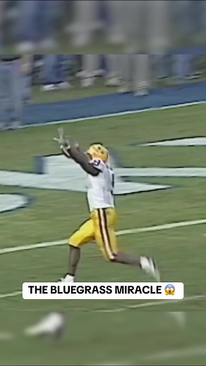 The Bluegrass Miracle: A Historic SEC Football Finish
