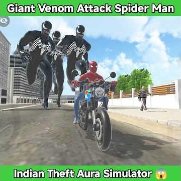 Giant Venom Attack Spider Man😱