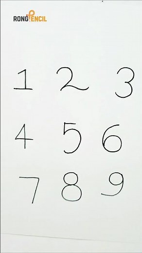 Easy drawing with numbers 🥰 #drawing #art #easydrawing
