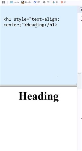 HTML text align style tutorial #coding #amazinglearning #htmltutorial