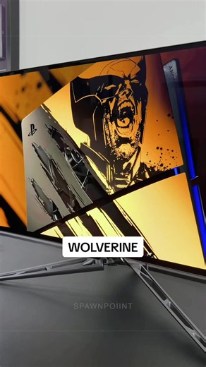 The new limited edition wolverine PS5 console, covers and controllers 😈