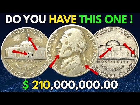 Most Expensive 1943-P Jefferson Nickel Found in Change – Silver and Worth Big Money!