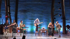 In Come From Away, the musicians perform on stage, sometimes alongside the cast. Here’s a behind-the-scenes look at the beautiful, Newfoundland-inspired music of the new musical “Come From Away.” | Ford's Theatre