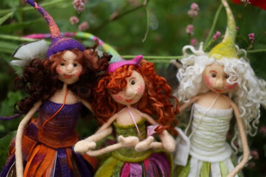 Felt Fairy Puppets Online Course - Etsy