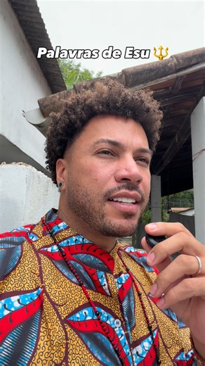 Julio Balker on Instagram: "Palavras de Esu 🔱 - Entre a razão e a emoção, eu escolho o lado de Esu"