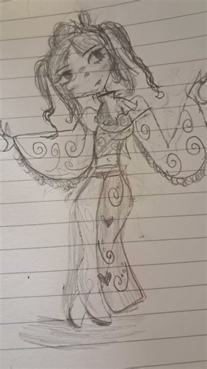 Artwork) I did some designs on the clothing