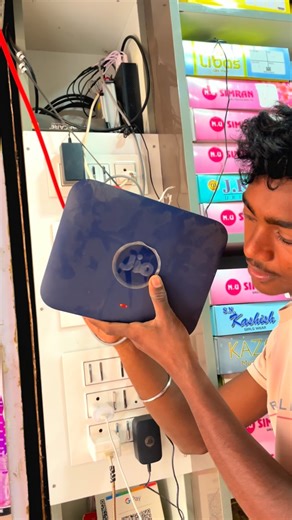 ♛αҡ♛ on Instagram: "Jio Fiber Router + STB Reset in Seconds! Problem Solved #minivlog❤️ #jiofiber #jharkhand #deoghar #dumka"