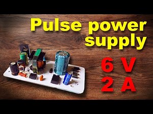 Switching power supply on DK1203 for 6 volts (Part 2)