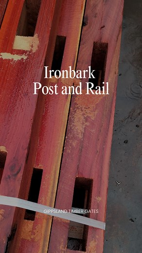 Why Ironbark Post and Rail ⤵ Ironbark is possibly the most durable timber option for post and rail. Its strength and resistance to decay make it ideal for outdoor use, especially in areas prone to harsh weather conditions. We offer it because we value quality and longevity in our products, ensuring our customers get fencing that lasts. We mortise all our posts in-house for the perfect fit and finish which leads to a neater and more professional-looking fence. These packs were delivered to Inverl