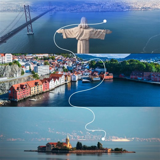 A clear, crisp morning at sea. The ship glides into port as the city wakes, mountains rise ahead and the air feels fresh and still. These are our top 3 sail-ins: Lisbon, Kotor and Bergen. Each one offers a truly memorable arrival, best enjoyed from the deck as the scenery unfolds. Which sail-in would be your top choice? Let us know in the comments 🌊 | Ambassador Cruise Line