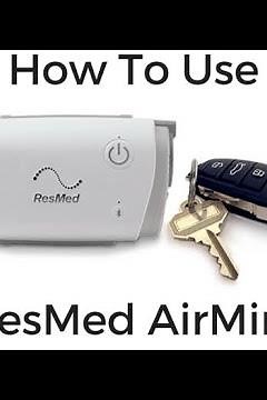 How to use Resmed airmini cpap machine | travelling cpap device | cpap machine