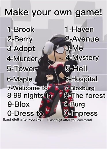 Make your own Roblox game! #roblox #99nightintheforest #funny #short #shorts