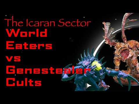 2000 Points World Eaters vs Genestealer Cults 10th Edition Warhammer 40k Battle Report