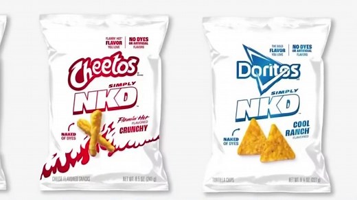 Doritos and Cheetos debut 'NKD' options, without artificial colors or flavors