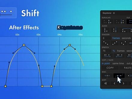 科技和狠活来了，好用的调整关键帧动画卷王-Keystone脚本，使用关键帧从未如此直观#ae特效 #教程来了 @DOU 小助手 @抖音小助手